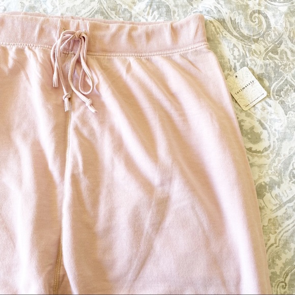 FREE PEOPLE Intimately Cozy All Day Harem Joggers Daytime Fireworks Large NEW - Picture 2 of 12